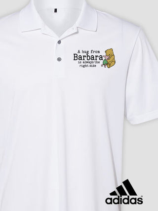 A Hug : Embroidered Adidas&reg; Polo Shirts