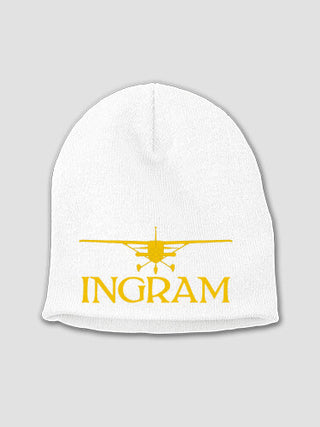 Airplane : Embroidered Beanies