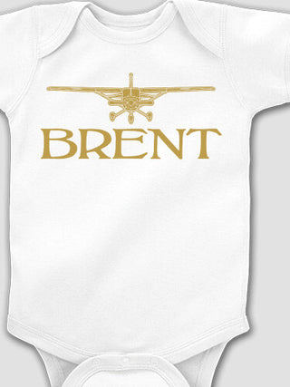 Airplane : Printed Baby Bodysuits