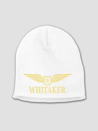 Aviation Monogram : Embroidered Beanies
