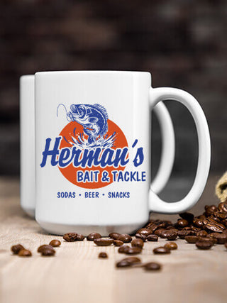 Bait and Tackle : Ceramic Coffee Mugs
