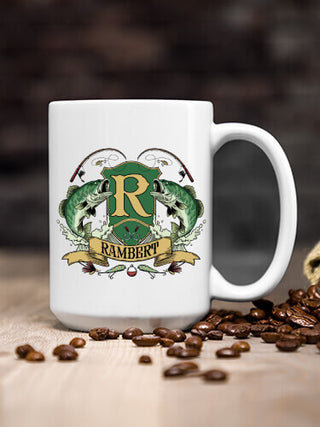 Bass Coat Of Arms : Ceramic Coffee Mugs
