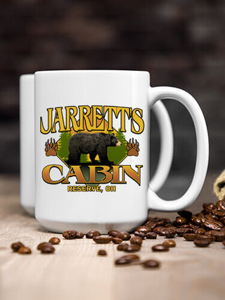 Bear Cabin : Ceramic Coffee Mugs