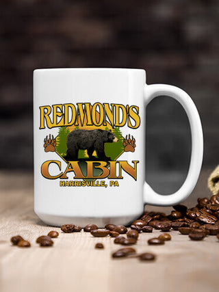 Bear Cabin : Ceramic Coffee Mugs