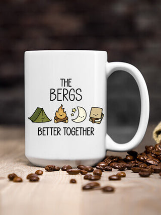 Better Together Camping : Ceramic Coffee Mugs