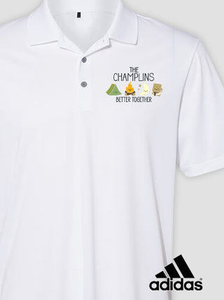Better Together Camping : Embroidered Adidas&reg; Polo Shirts