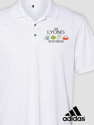 Better Together Fishing : Embroidered Adidas&reg; Polo Shirts