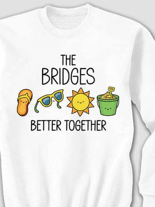 Better Together Vacation : Printed Sweatshirts
