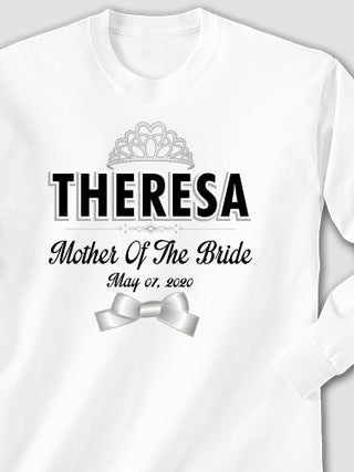 Bridal Party Girls : Printed Long Sleeves