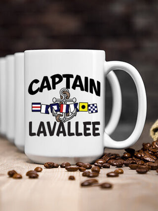 Captain : Ceramic Coffee Mugs