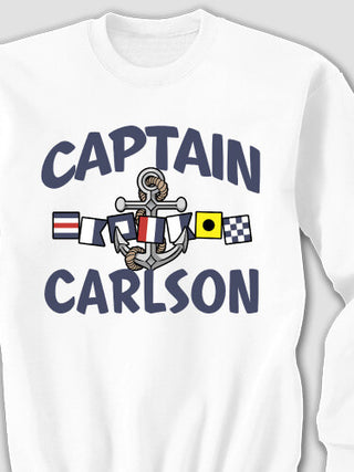 Captain : Printed Sweatshirts