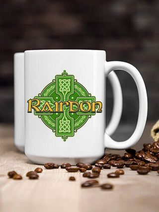 Celtic Cross : Ceramic Coffee Mugs