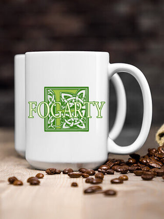 Celtic Monogram : Ceramic Coffee Mugs