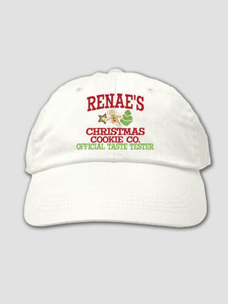 Christmas Cookie Tester : Embroidered Baseball Hats