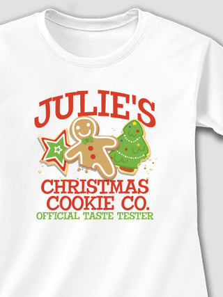 Christmas Cookie Tester : Printed T-Shirts