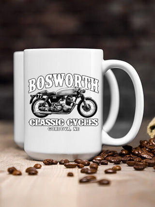 Classic Cycles : Ceramic Coffee Mugs