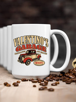 Classic Garage : Ceramic Coffee Mugs