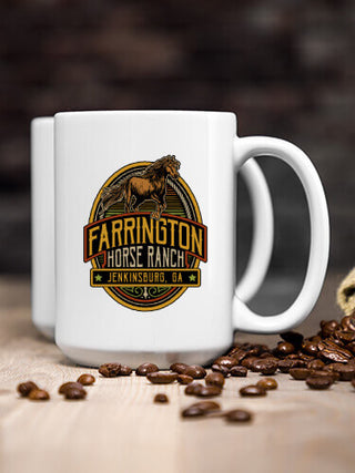 Classic Horse Ranch : Ceramic Coffee Mugs