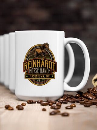 Classic Horse Ranch : Ceramic Coffee Mugs