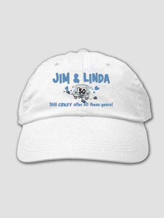 Crazy Anniversary : Embroidered Baseball Hats