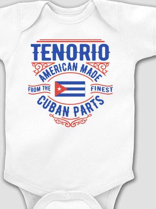 Cuban Parts : Printed Baby Bodysuits