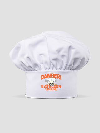 Danger Grilling : Embroidered Chef Hat