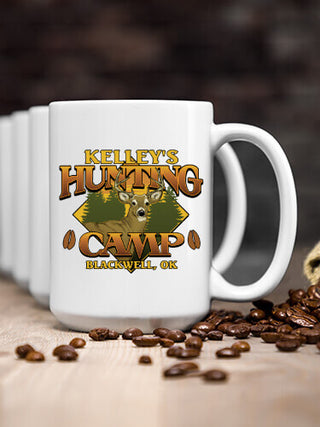 Deer Hunting Camp : Ceramic Coffee Mugs