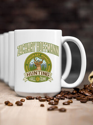 Deer Hunting Hall Of Fame : Ceramic Coffee Mugs