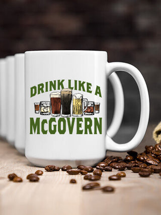 Drink Like A : Ceramic Coffee Mugs