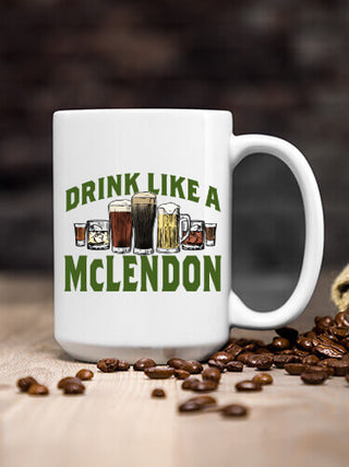 Drink Like A : Ceramic Coffee Mugs