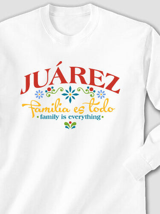 Familia es Todo : Printed Long Sleeves