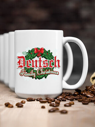 Family Christmas : Ceramic Coffee Mugs