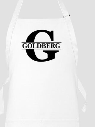 Family Monogram : Printed Aprons