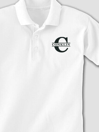 Family Monogram : Embroidered Polo Shirts