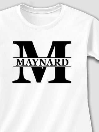 Family Monogram : Printed T-Shirts