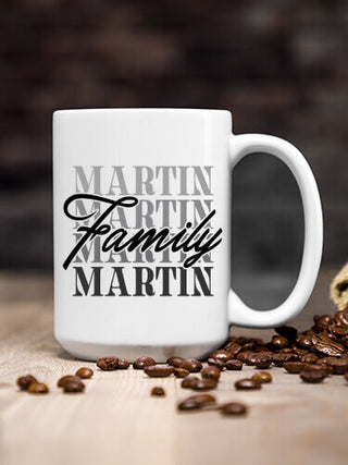 Family Repeat : Ceramic Coffee Mugs