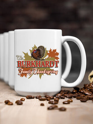 Family Thanksgiving : Ceramic Coffee Mugs
