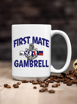 First Mate : Ceramic Coffee Mugs