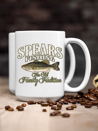 Fishing Family Tradition : Ceramic Coffee Mugs