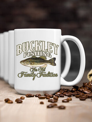 Fishing Family Tradition : Ceramic Coffee Mugs