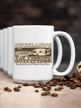 Fly Fishing : Ceramic Coffee Mugs