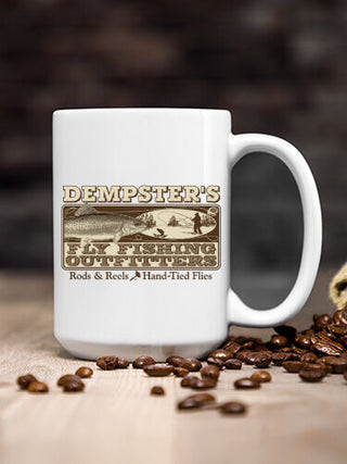 Fly Fishing : Ceramic Coffee Mugs