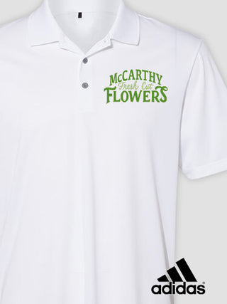 Fresh Cut Flowers : Embroidered Adidas&reg; Polo Shirts