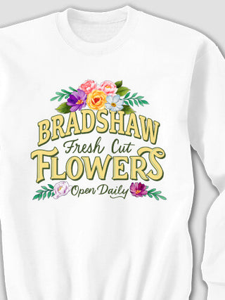Fresh Cut Flowers : Printed Sweatshirts