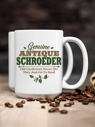 Genuine Antique Gardener : Ceramic Coffee Mugs