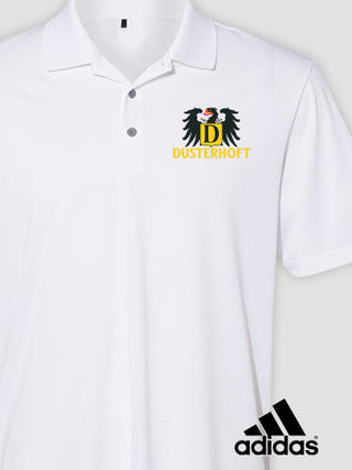 German Monogram : Embroidered Adidas&reg; Polo Shirts