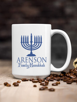 Hanukkah : Ceramic Coffee Mugs