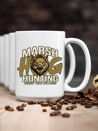 Hog Hunting : Ceramic Coffee Mugs