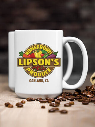 Homegrown Produce : Ceramic Coffee Mugs