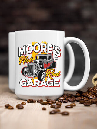 Hot Rod Garage BP : Ceramic Coffee Mugs